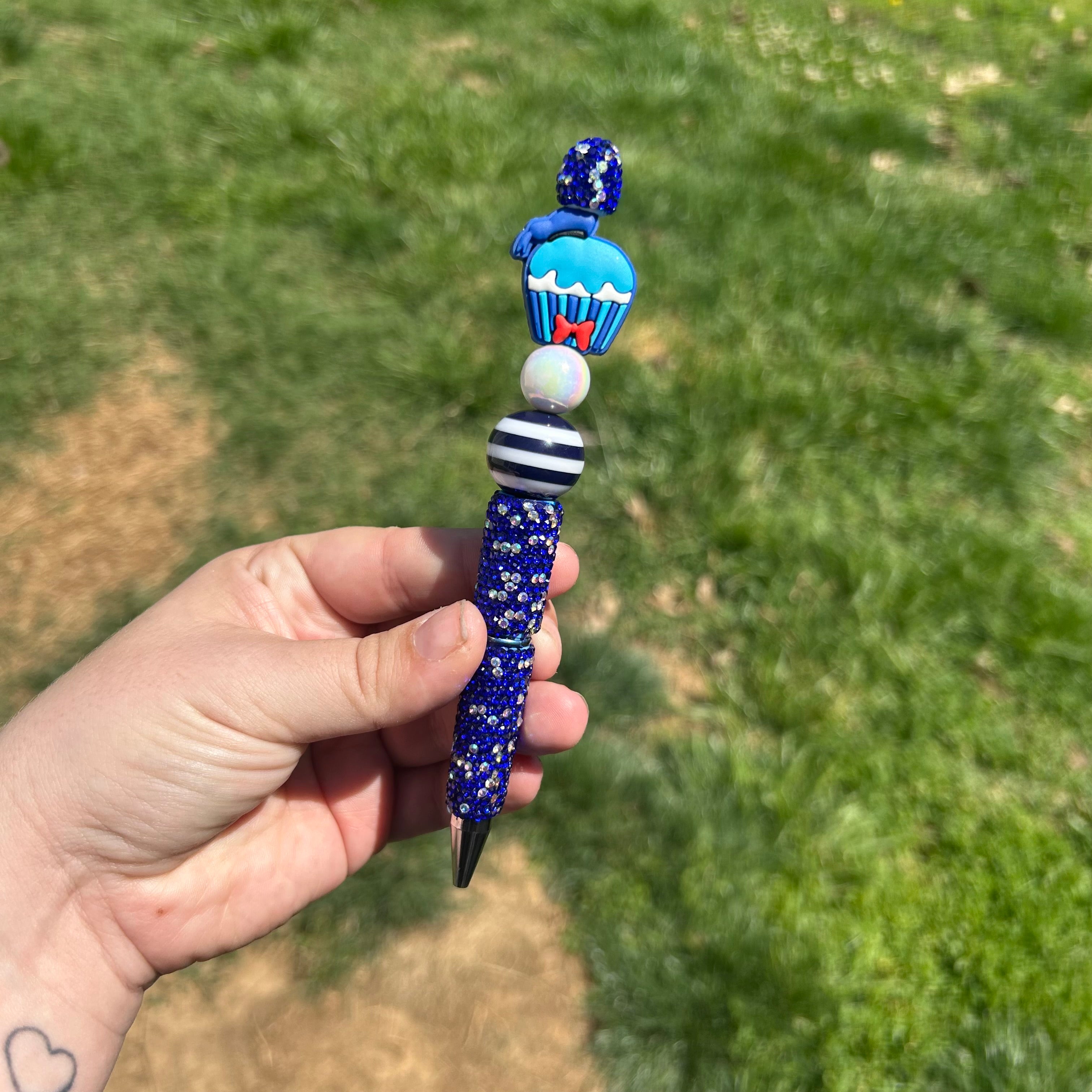 Pre-Made Focal Rhinestone Pen