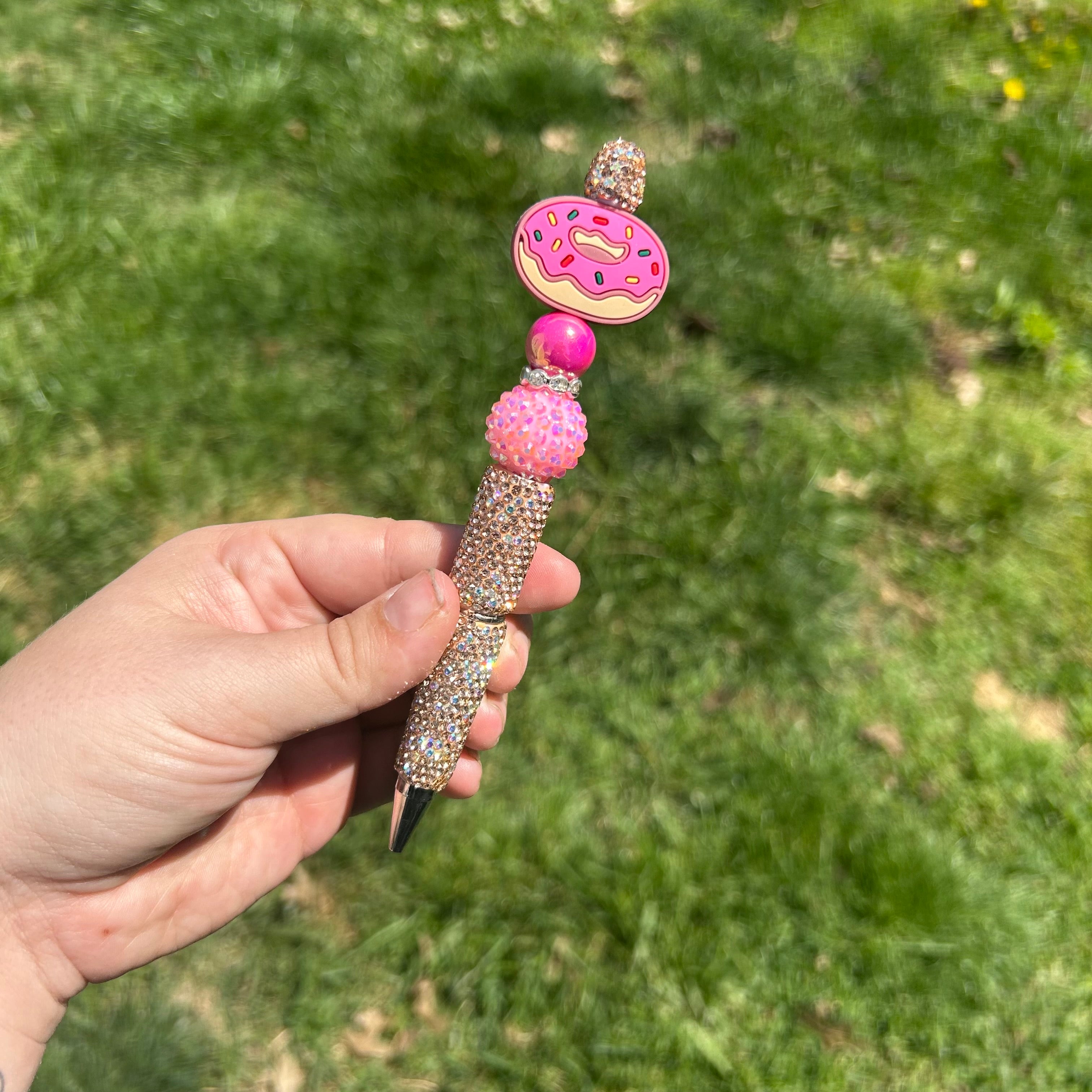 Pre-Made Focal Rhinestone Pen