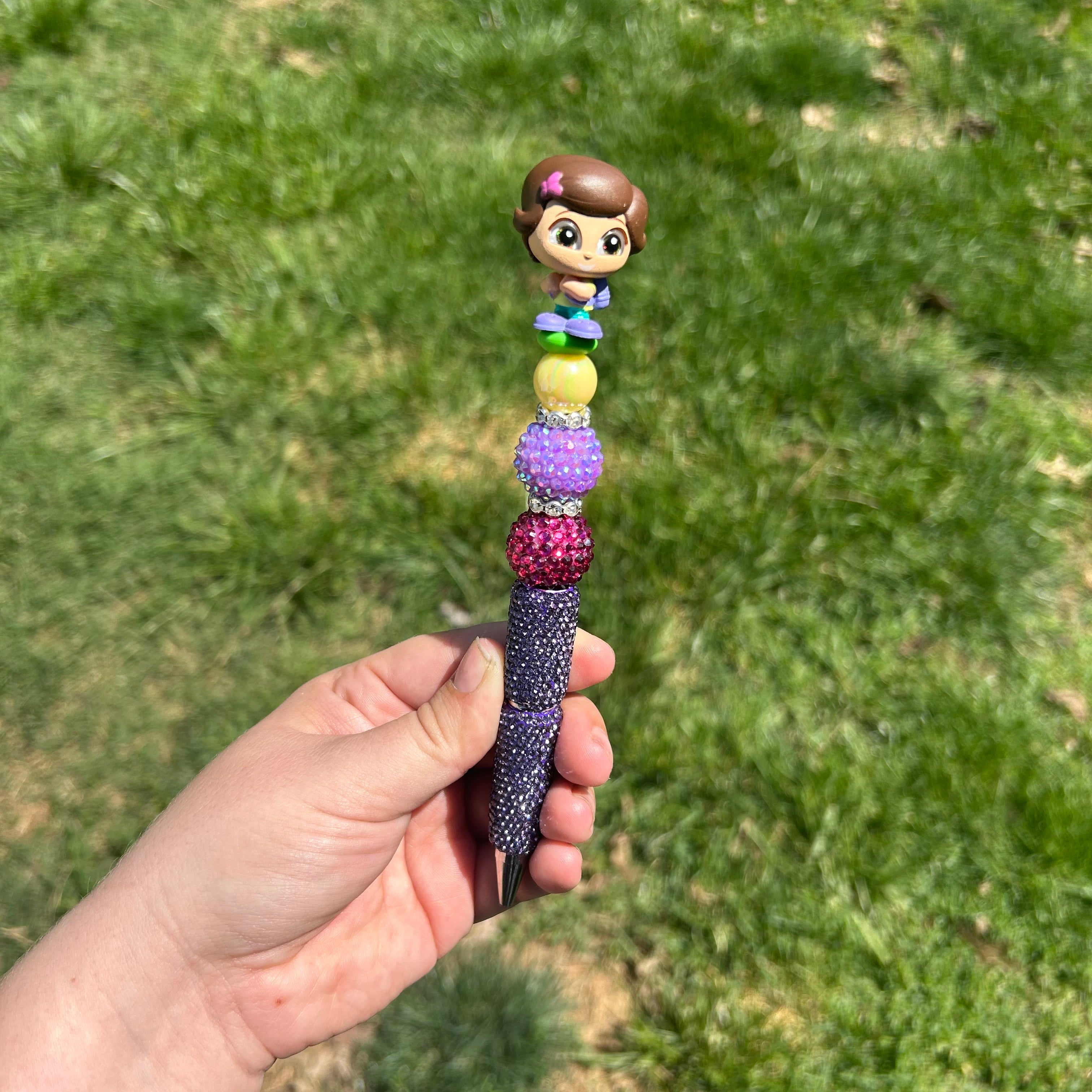 Deluxe Doorable Beaded Pen