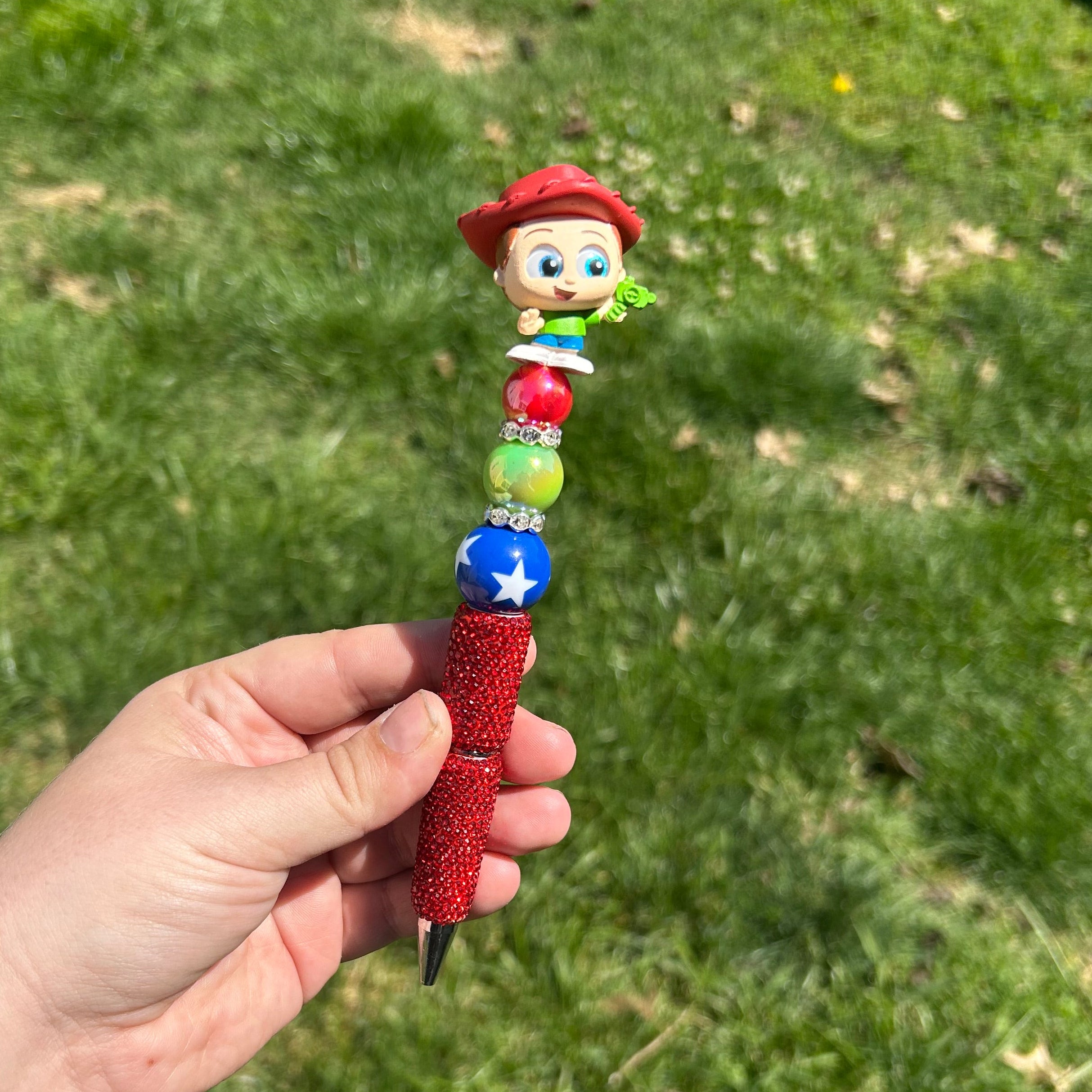 Deluxe Doorable Beaded Pen