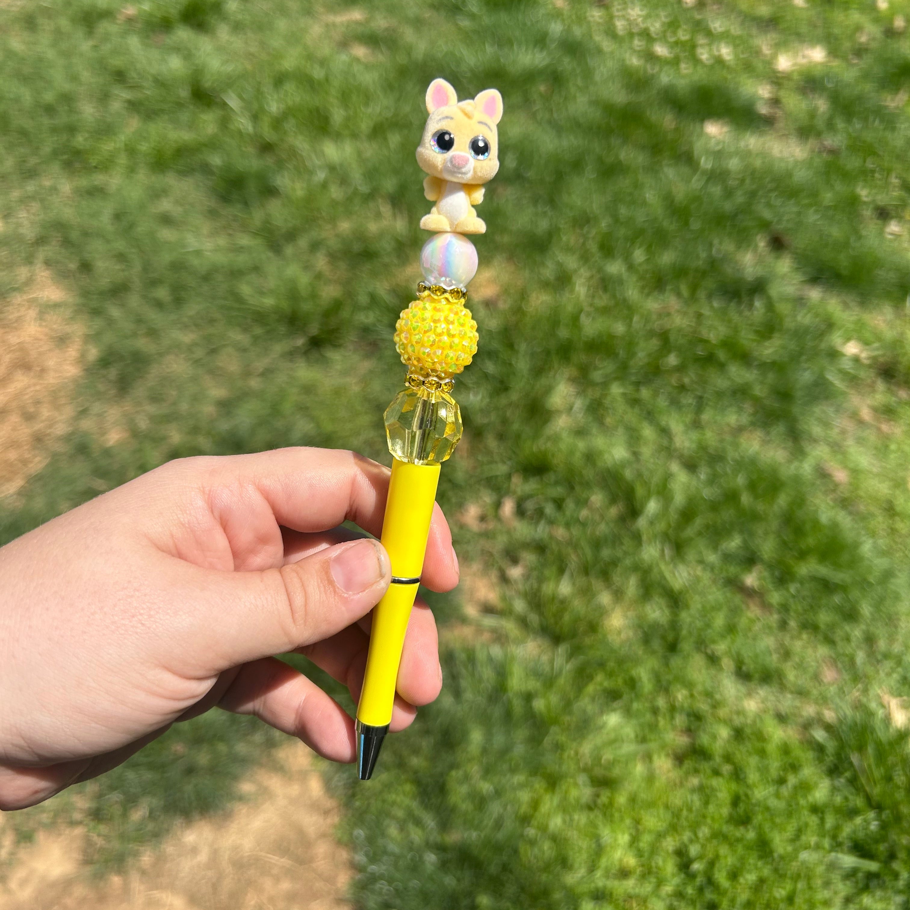 Simple Doorable Beaded Pen