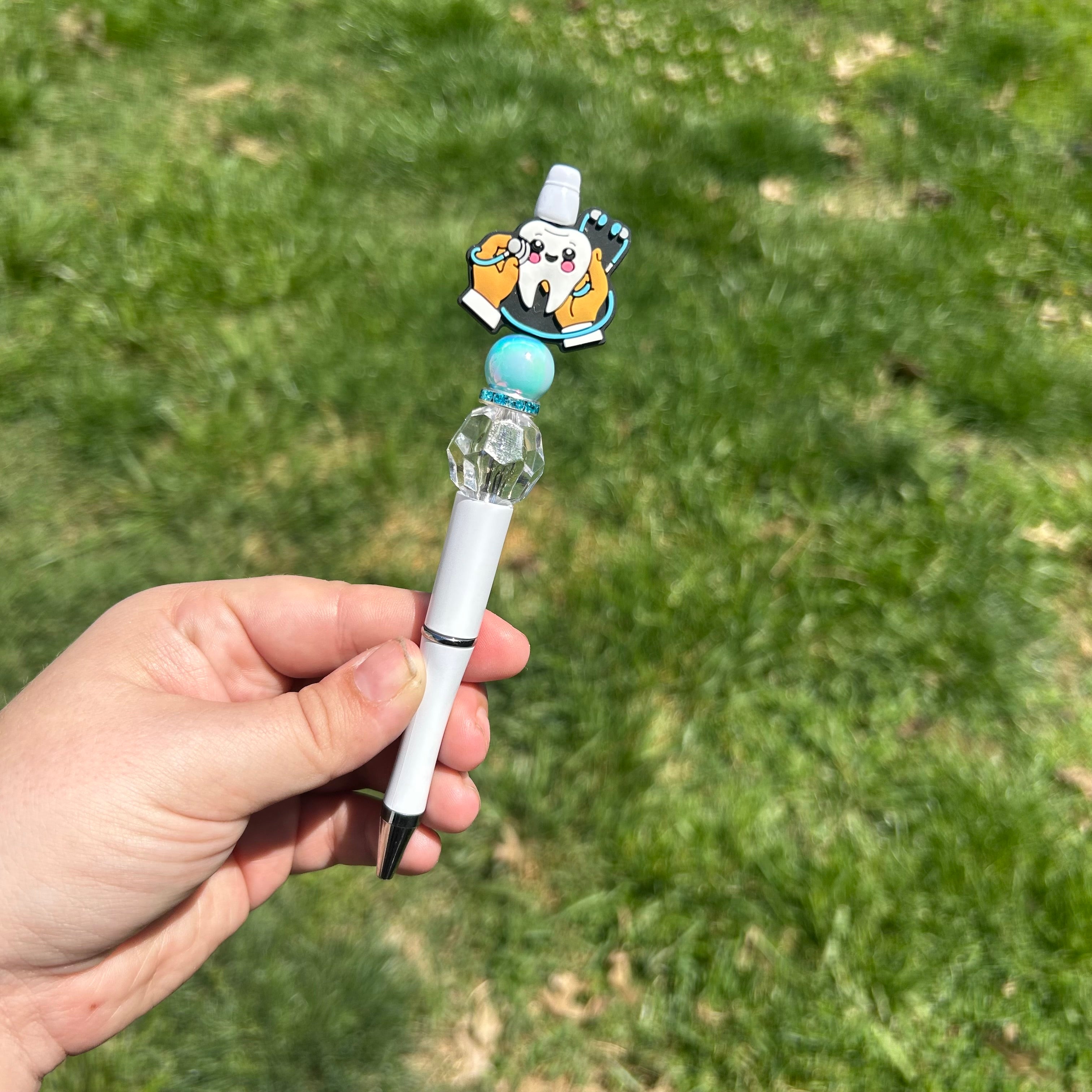 Simple Pre-Made Beaded Pen