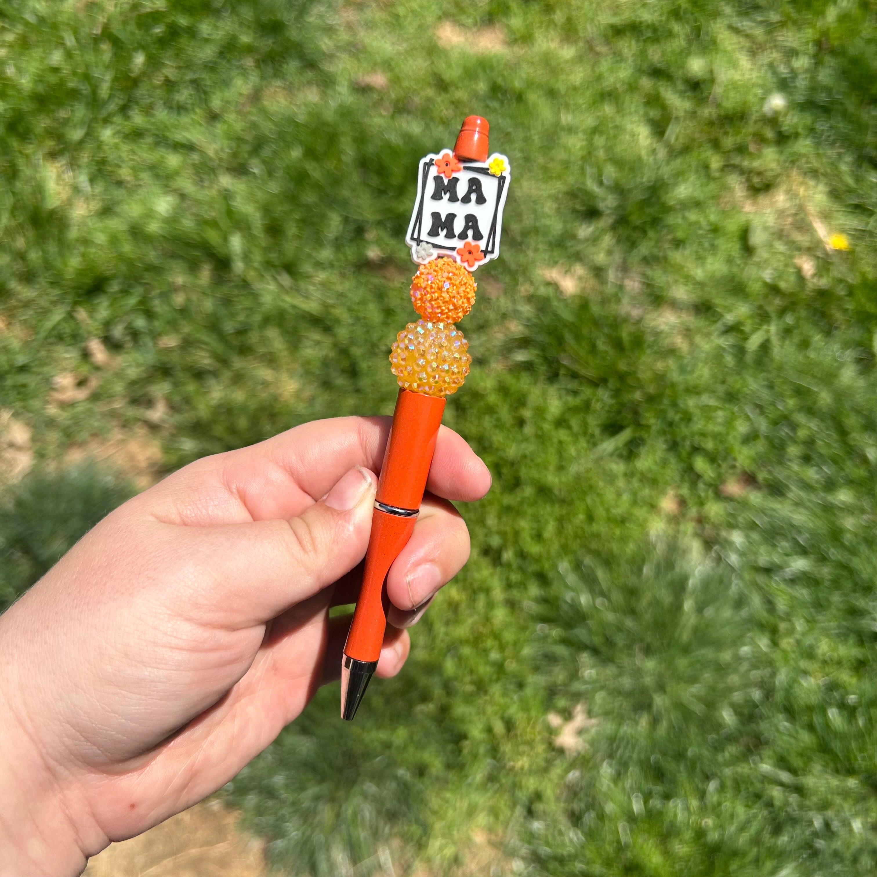 Simple Pre-Made Beaded Pen