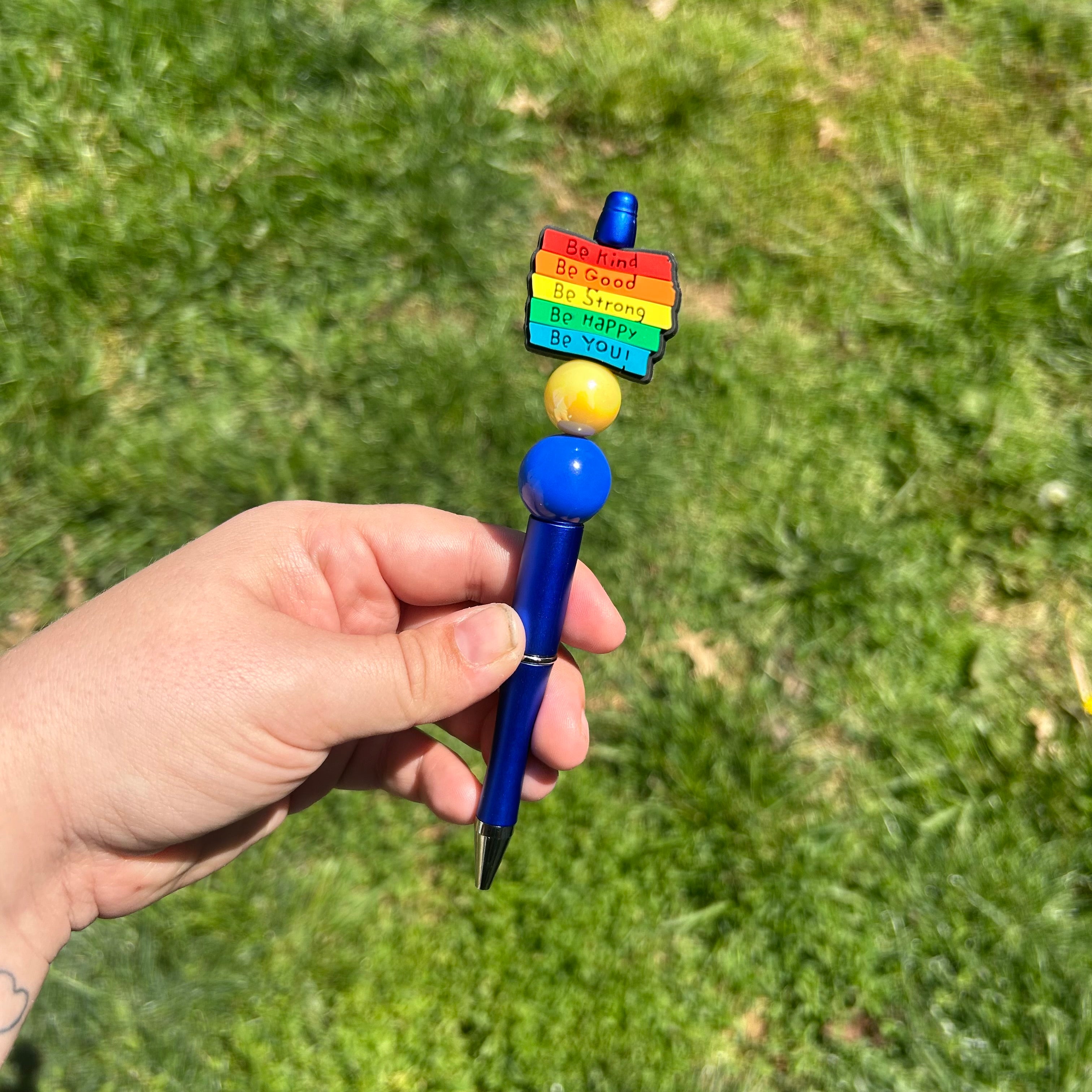Simple Pre-Made Beaded Pen